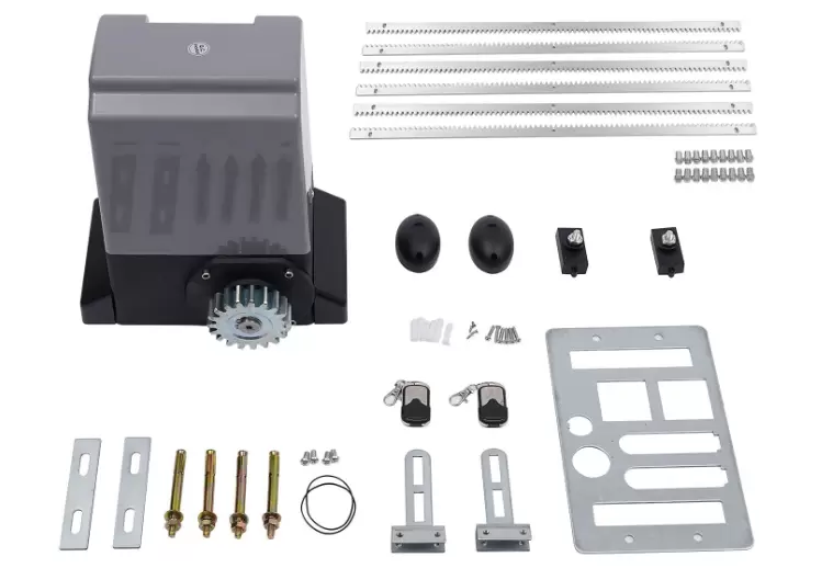 CNCEST 230V 750W 1800KG Schiebetorantrieb Elektrischer Garagetor+2 Fernbedienungen