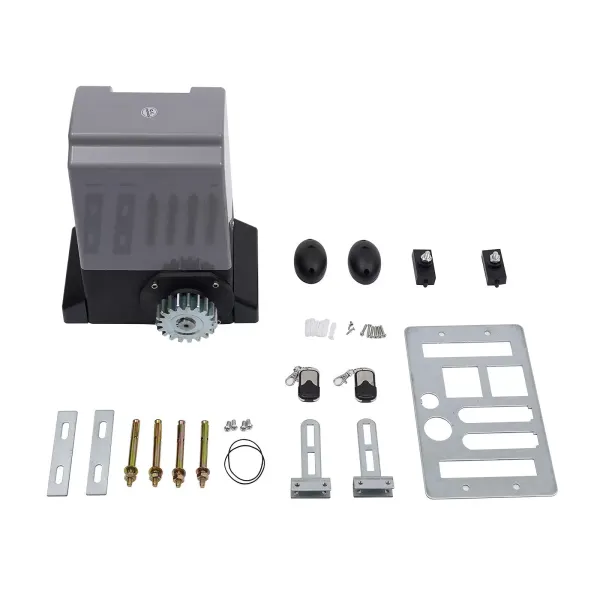 CNCEST 230V 750W 1800KG Schiebetorantrieb Elektrischer Garagetor+2 Fernbedienungen