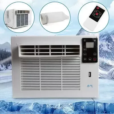 Tragbare Mobiles Klimaanlage Kompakt Ventilator Klimagerät Luftkühler 280W 220V