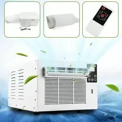Tragbare Mobiles Klimaanlage Kompakt Ventilator Klimagerät Luftkühler 280W 220V