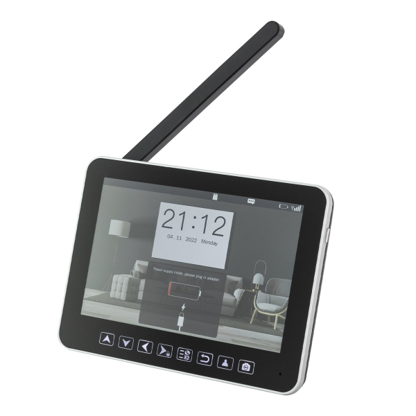 Video-Gegensprechanlage Türklingel, Türklingelkamera mit 7,12-Zoll-Touchscreen-Monitor, Video-Gegensprechanlage Türklingel 32 GB