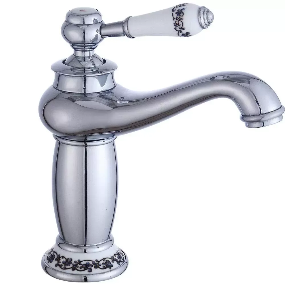Retro elegant Klassischer Einhebel Wasserhahn Waschbecken