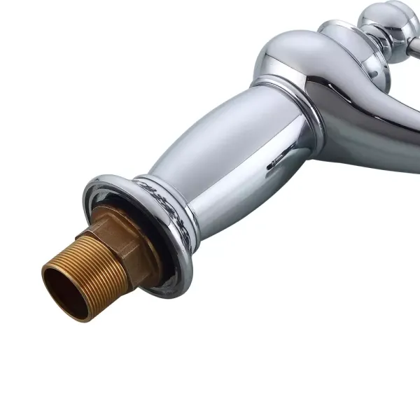 Retro elegant Klassischer Einhebel Wasserhahn Waschbecken Retro elegant Klassischer Einhebel Wasserhahn Waschbecken