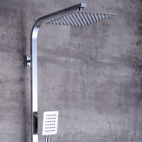 Duscharmatur Regendusche Duschset Duschsystem Handbrause Shower Badteile Spot Überkopfbrause Regendusche