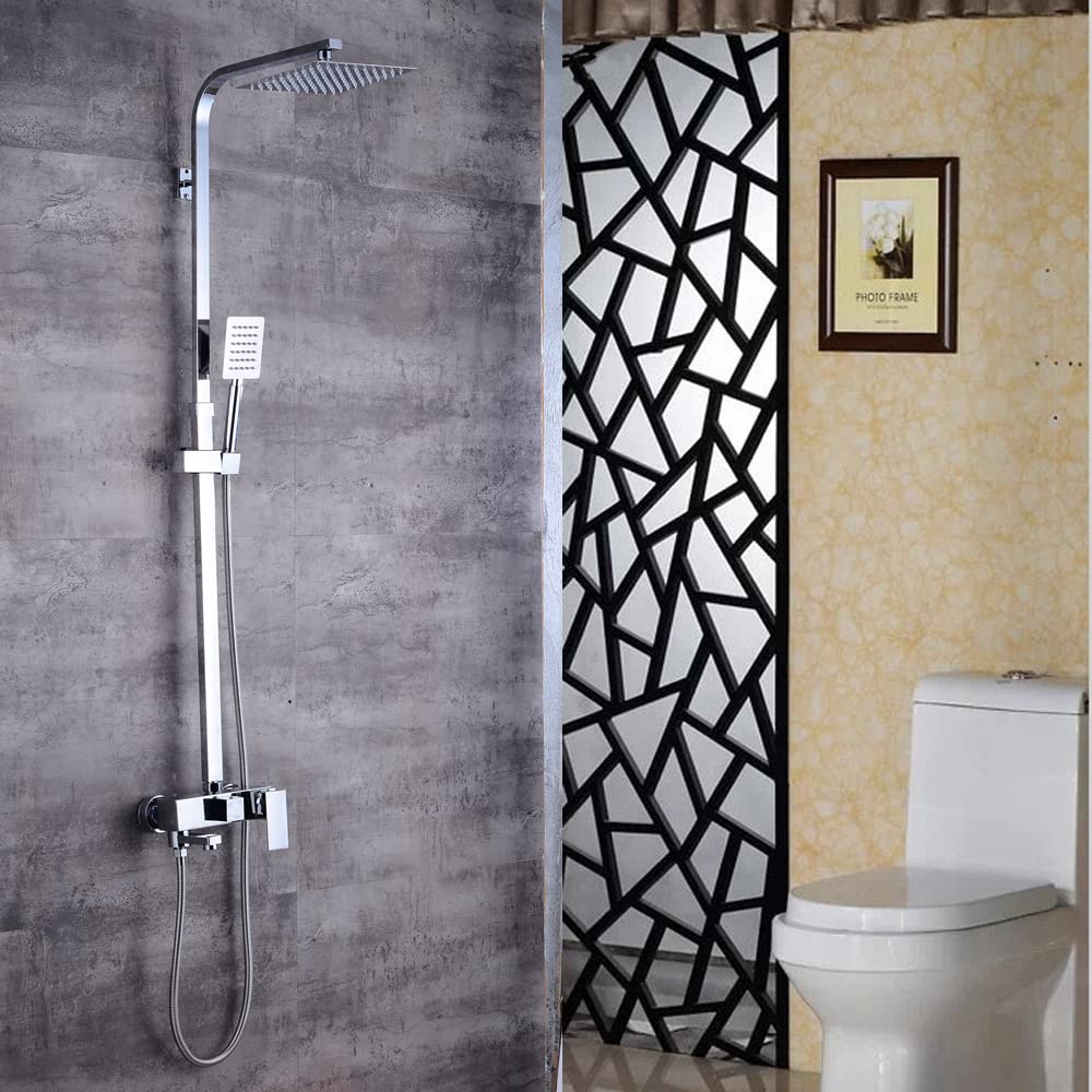 Duscharmatur Regendusche Duschset Duschsystem Handbrause Shower Badteile Spot Überkopfbrause Regendusche
