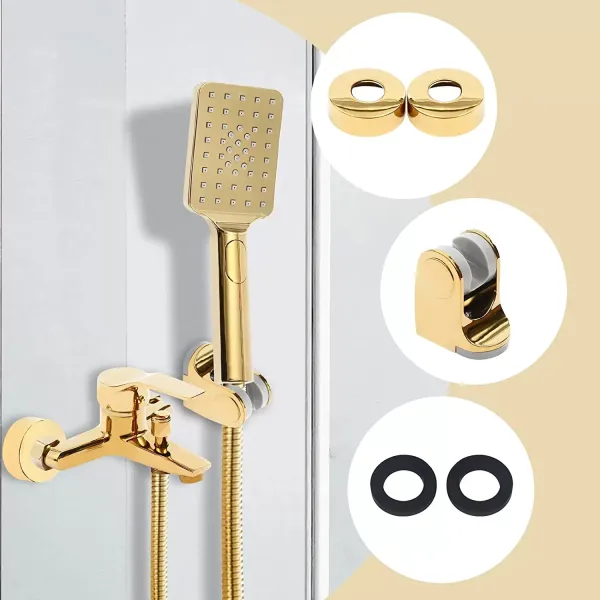 Badewannenarmatur mit Handbrause, Wannenarmatur Duschbrause, Brausehalter Dusche Set , für Badezimmer, gold Badewannenarmatur mit Handbrause, Wannenarmatur Duschbrause, Brausehalter Dusche Set , für Badezimmer, gold