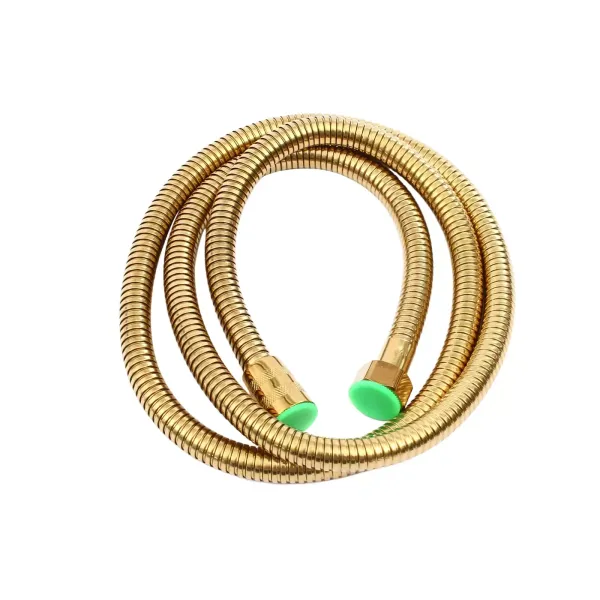 Badewannenarmatur mit Handbrause, Wannenarmatur Duschbrause, Brausehalter Dusche Set , für Badezimmer, gold