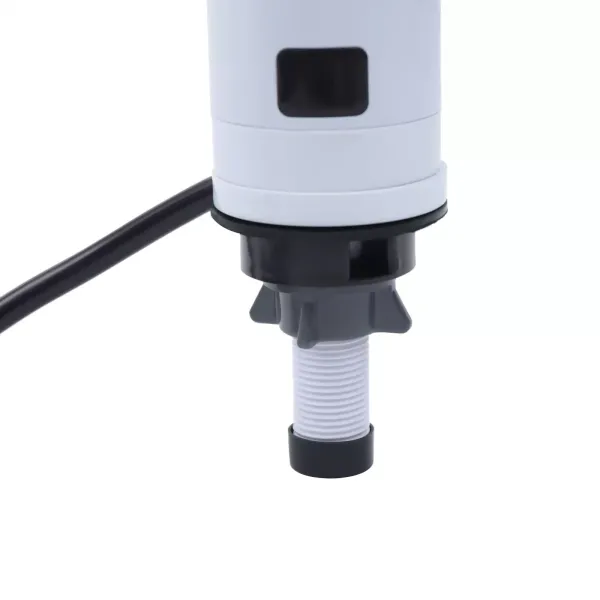 3000W 360° drehbarer Edelstahl-Sofort-Warmwasserhahn mit LED-Temperaturanzeige