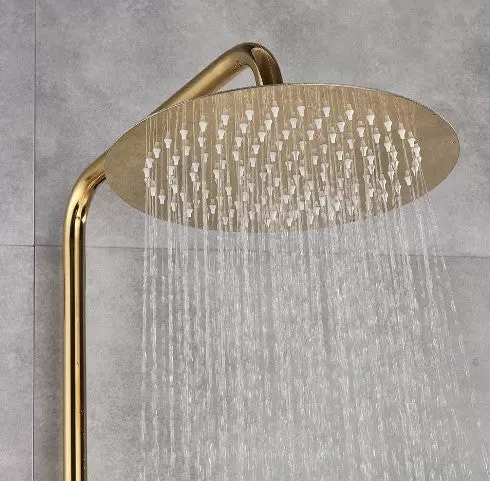 CNCEST Duscharmatur Duschpaneel Handbrause Regenbrause Brausegarnitur Bad Duschsystem