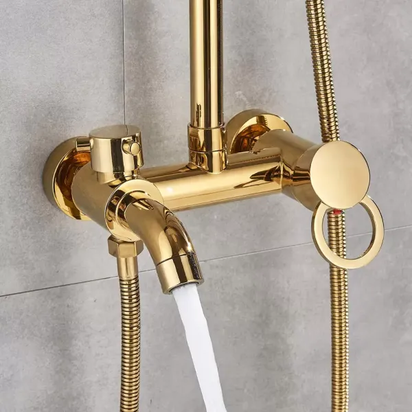 CNCEST Duscharmatur Duschpaneel Handbrause Regenbrause Brausegarnitur Bad Duschsystem CNCEST Duscharmatur Duschpaneel Handbrause Regenbrause Brausegarnitur Bad Duschsystem