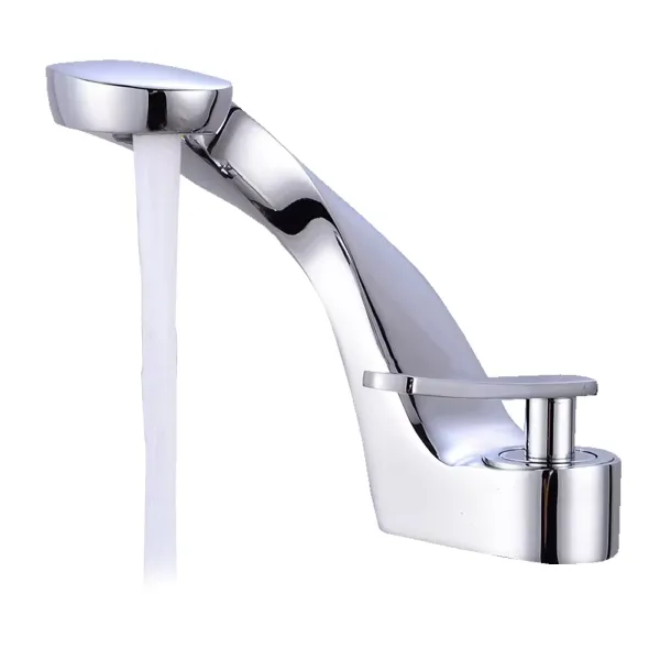 Waschtischarmatur Wasserhahn Chrom Badarmatur Einhebelmischer Mischbatterie