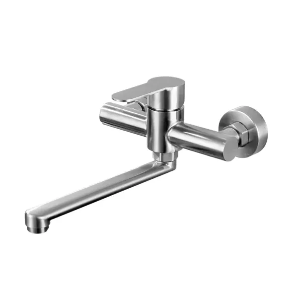 360° Drehbare Wandarmatur Küchenarmatur aus Edelstahl 304 Wand-Mischbatterie Single Lever Mixer Tap für Küchen 360° Drehbare Wandarmatur Küchenarmatur aus Edelstahl 304 Wand-Mischbatterie Single Lever Mixer Tap für Küchen