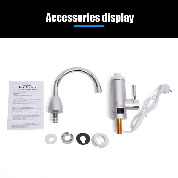 3000W Elektrisch Durchlauferhitzer Neu Wasserhahn Sofort Warm Waschtisch 3000W Elektrisch Durchlauferhitzer Neu Wasserhahn Sofort Warm Waschtisch