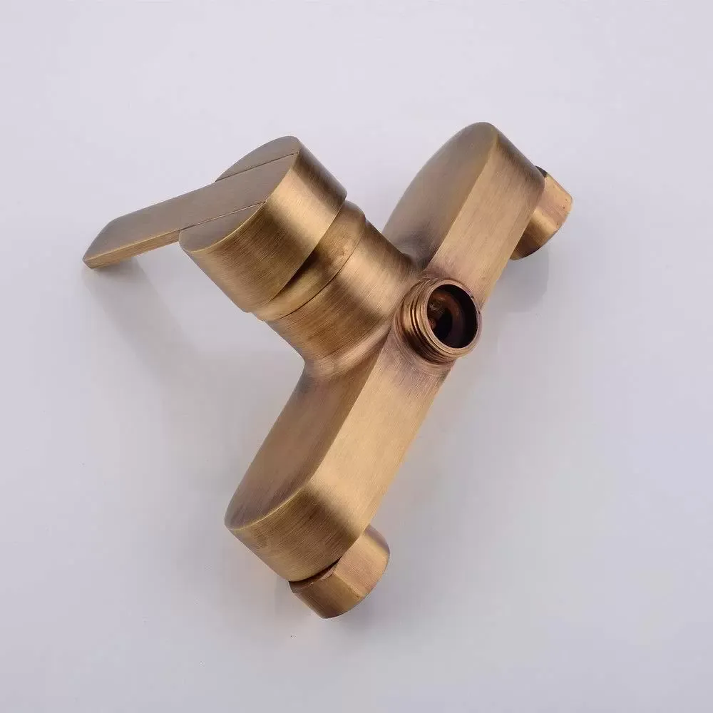 Komplette Retro Duschset Badewannenset Duschkopf Duschkopf Wasserhahn