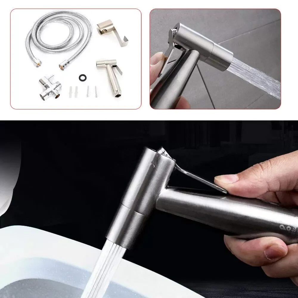 G1/2 Hand Brause Dusche mit Schlauch Handgehaltene Toilette Bidet Sprühkopf