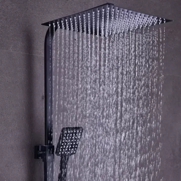 Duschsystem mit Thermostat Thermostat Duscharmatur Regendusche Duschset Handbrause Doppelkopf Duschsystem mit Thermostat Thermostat Duscharmatur Regendusche Duschset Handbrause Doppelkopf