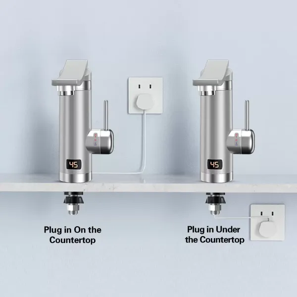 3KW Wasserhahn Elektrische Schnell Heizung Wasserfall Armatur Elektrische Durchlauferhitzer für Küche Badezimmer