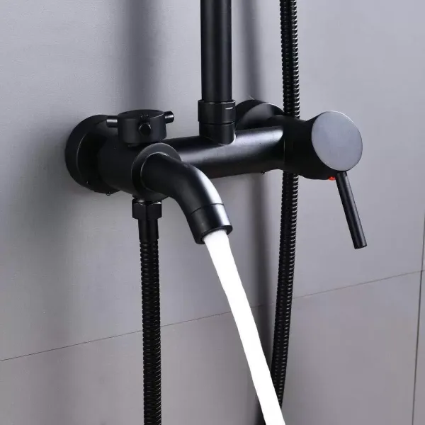 Wandmontage Badezimmer Dusche Wasserhahn Set Badewanne Handbrause Handbrause Wandmontage Badezimmer Dusche Wasserhahn Set Badewanne Handbrause Handbrause
