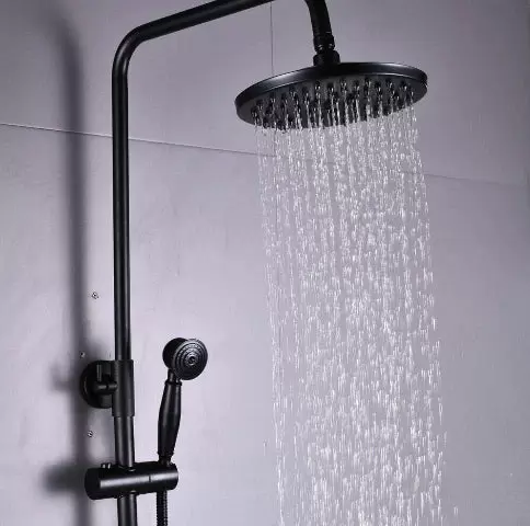 Wandmontage Badezimmer Dusche Wasserhahn Set Badewanne Handbrause Handbrause