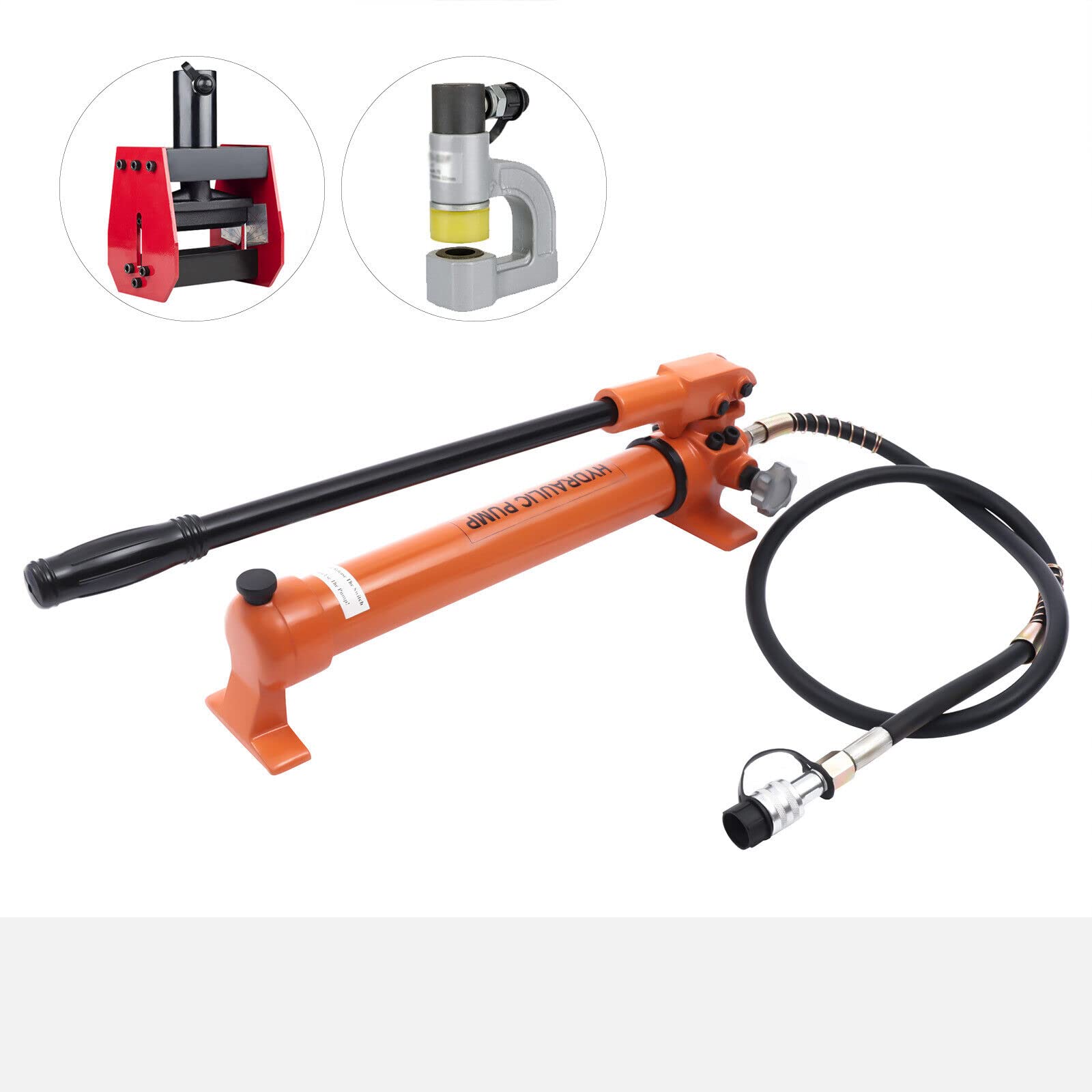 Hydraulische Handpumpe, Manuelle Hydraulikpumpe Schlauchkupplung Hydraulikpumpe CP-700 für Hydraulischer Wagenheber