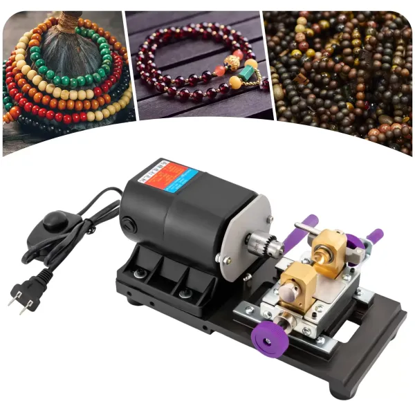 Pearl Schmuck Bohrmaschine DIY Lochmaschine Schmuckteilen Präzisen Bohrung Drilling Werkzeuge (Schwarz) Pearl Schmuck Bohrmaschine DIY Lochmaschine Schmuckteilen Präzisen Bohrung Drilling Werkzeuge (Schwarz)