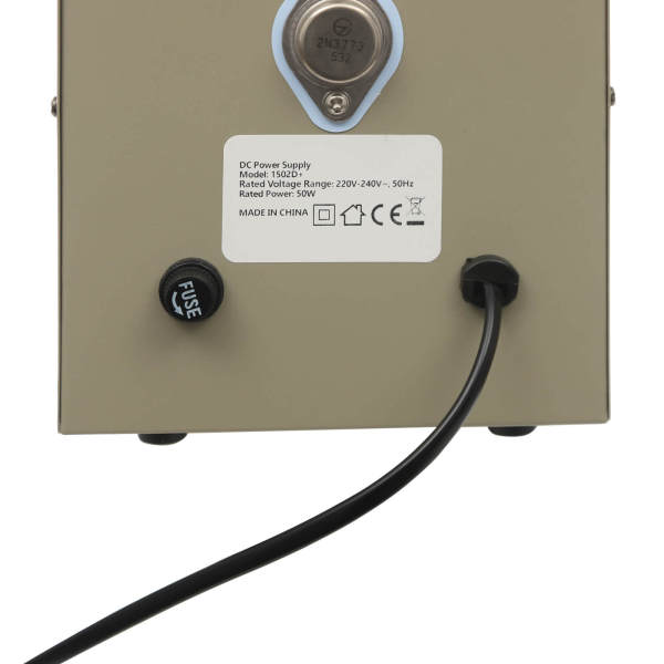 0-15 V, 0.6 A DC-Netzteil Präzisionsstabilisiertes digitales Einstellbares Netzteil