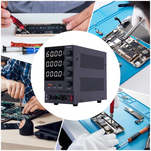 0-60V 5A Stromversorgungen Regelbares Labornetzgerät DC Netzteil 0-60V 5A Stromversorgungen Regelbares Labornetzgerät DC Netzteil