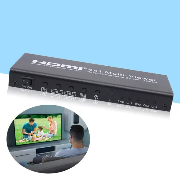 Umschalter Audio Extractor, HDMI Switch Verteiler mit DAC Netzteil Adapter und USB-Netzkabel Umschalter Audio Extractor, HDMI Switch Verteiler mit DAC Netzteil Adapter und USB-Netzkabel