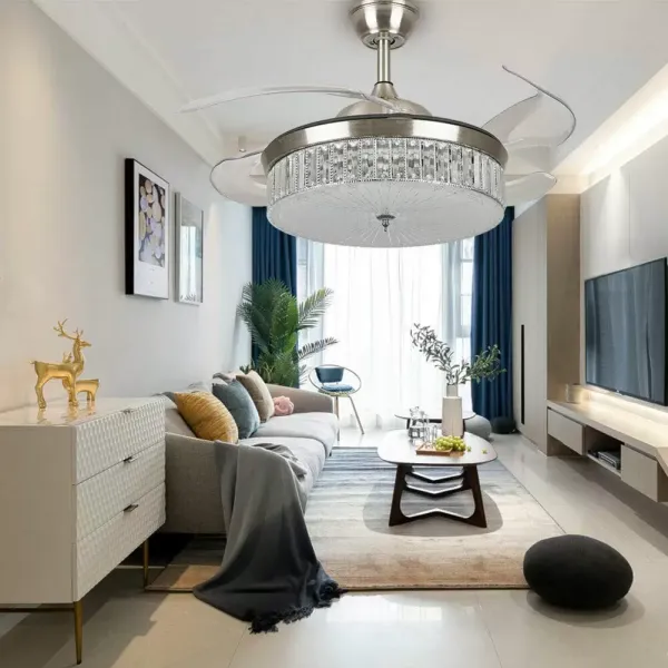 42 Zoll Deckenventilator mit Fernbedienung und Licht