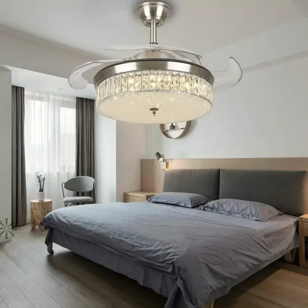 42 Zoll Deckenventilator mit Fernbedienung und Licht