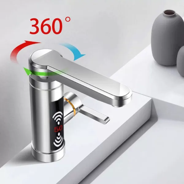 CNCEST 3300W Sofortiger Wasserhahn Elektrischer Heizungshahn Schnelle Heiße Wasserhahn CNCEST 3300W Sofortiger Wasserhahn Elektrischer Heizungshahn Schnelle Heiße Wasserhahn