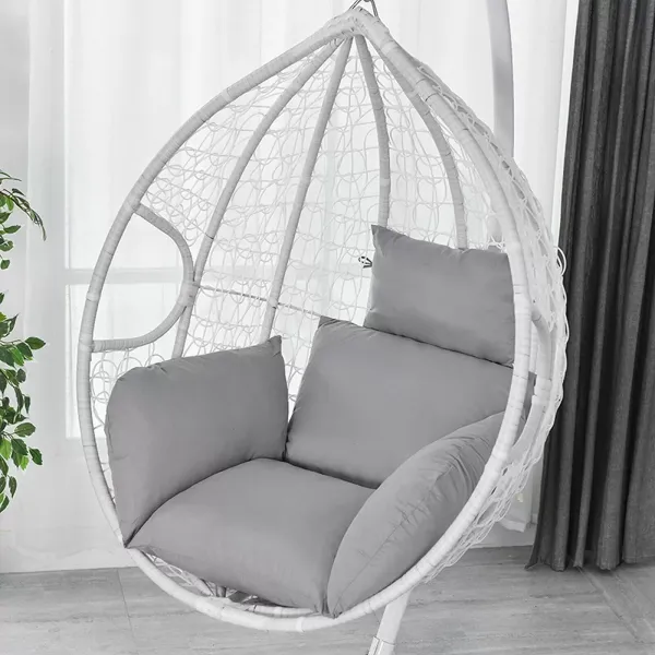 Hängesessel Kissen 6D Kissen Hängestuhl Lounge Hängekorb Schaukel Sofakissen Ersatzkissen,Abnehmbar