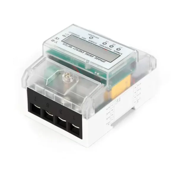 Digitaler 3-Phasen Stromzähler 4-Draht Messgerät Drehstromzähler mit digitalen LCD Digitaler 3-Phasen Stromzähler 4-Draht Messgerät Drehstromzähler mit digitalen LCD