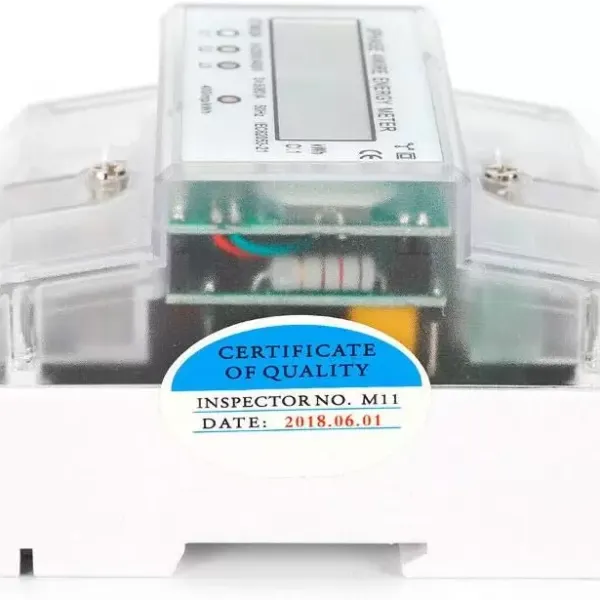 Digitaler 3-Phasen Stromzähler 4-Draht Messgerät Drehstromzähler mit digitalen LCD Digitaler 3-Phasen Stromzähler 4-Draht Messgerät Drehstromzähler mit digitalen LCD