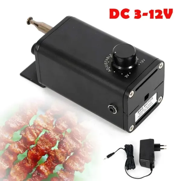 DC12V Getriebemotor Grillmotor 15W BBQ Grill Motor Grillspies Drehspies Rotisserie