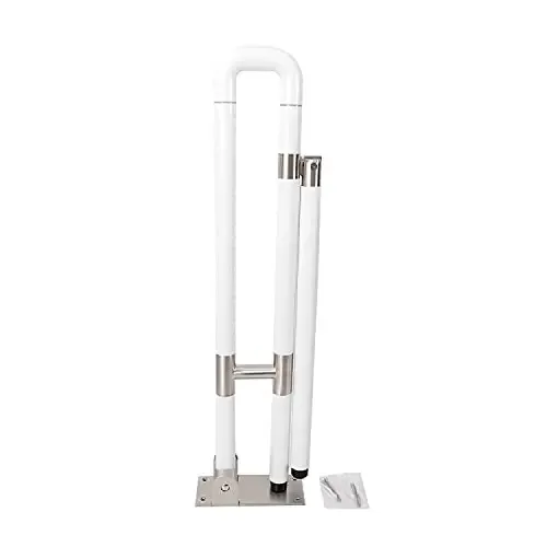 60CM Klappbarer Haltegriffe für Senioren Wannengriff aus Stahl