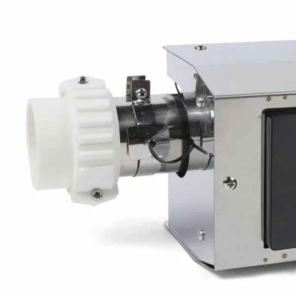 3KW Poolheizung Edelstahl Elektrisch Schwimmbadheizung Poolheizung Thermostat  Elektrische Heizung Swimmingpool