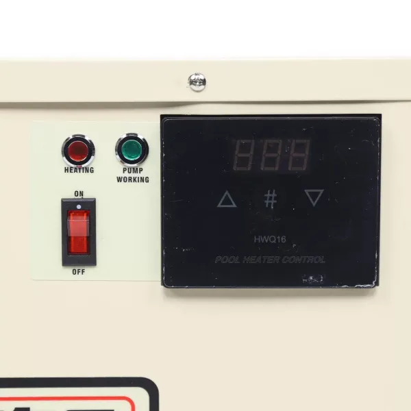 5.5KW Elektrische Poolheizung SchwimmbadThermostat Wärmetauscher Poolheizung Heizung