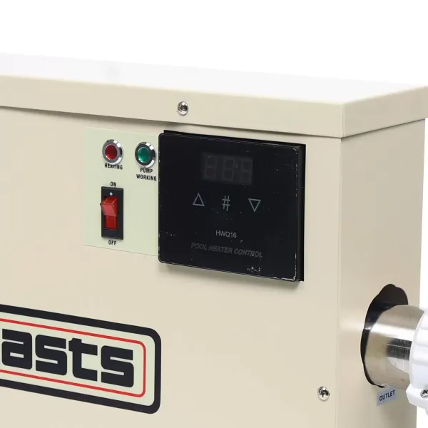 5.5KW Elektrische Poolheizung SchwimmbadThermostat Wärmetauscher Poolheizung Heizung