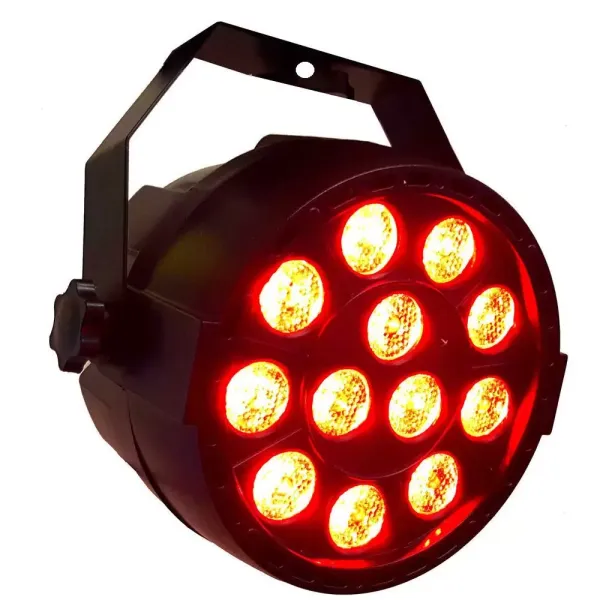 3 in 1 PAR Licht BüHnenbeleuchtung 12x3W RGB DMX512 7CH 12LED Multichip Scheinwerfer