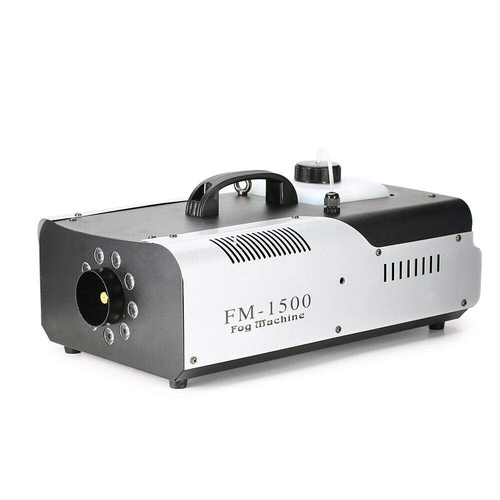 1500W Nebelmaschine 3in1 DMX LED Licht RGB Fog Machine mit Fernbedienung Nebler