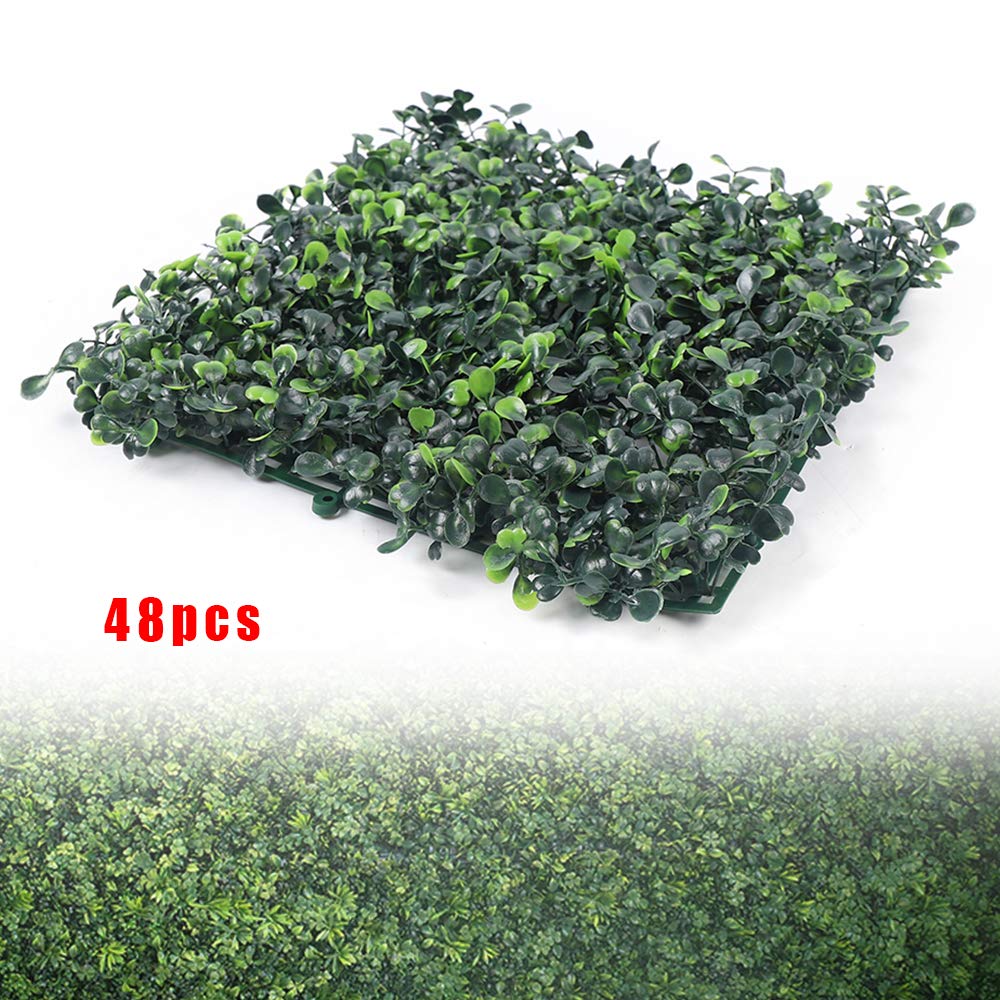 48 STK Künstliche Hecke Hängepflanzen Wand Pflanzenwand als Wandbegrünung