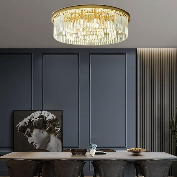 110-220V Kristallleuchte Deckenlampe Moderne Luxus Kronleuchter Deckenleuchte 8 * E14