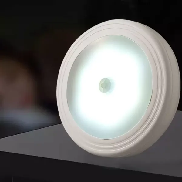 LED Nachtlicht mit Bewegungsmelder USB Wiederaufladbar für Flur, Treppe, Schlafzimmer, Schrank