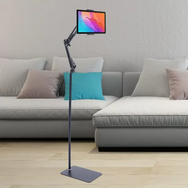 Verstellbarer Tablet Handy Ständer 360° Bodenständer 4-17cm Verstellbarer Tablet Handy Ständer 360° Bodenständer 4-17cm