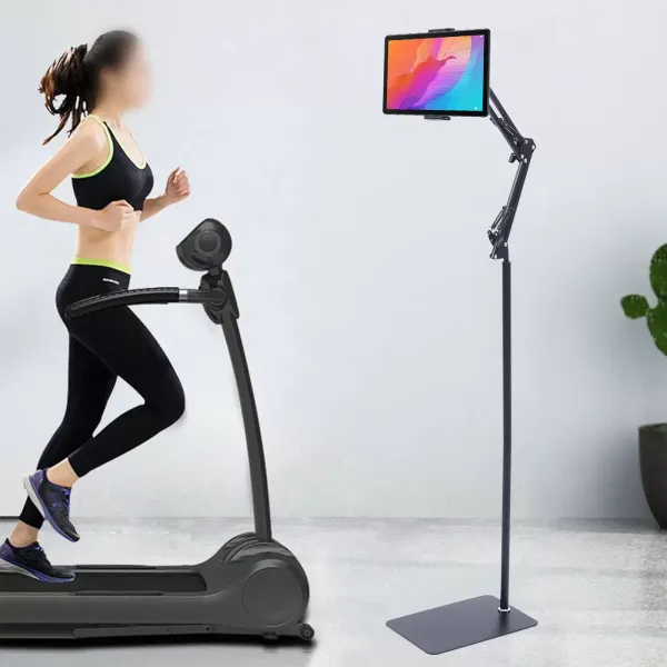 Verstellbarer Tablet Handy Ständer 360° Bodenständer 4-17cm