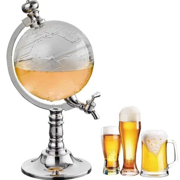 Bierzapfanlage Getränkespender Globe Wine Dispenser Glas Dekanter Weinspender Liquor Scotch Wine Bierzapfanlage Getränkespender Globe Wine Dispenser Glas Dekanter Weinspender Liquor Scotch Wine