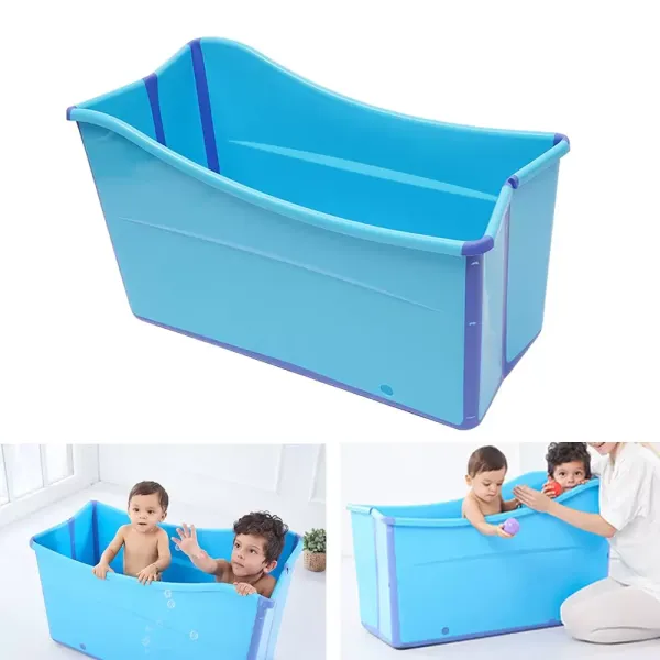 Faltbare Badewanne Erwachsene, Klappbadewanne Erwachsene 39,37 Zoll Mobile Tragbares Faltbadeimer Set Faltbare Badewanne Erwachsene, Klappbadewanne Erwachsene 39,37 Zoll Mobile Tragbares Faltbadeimer Set