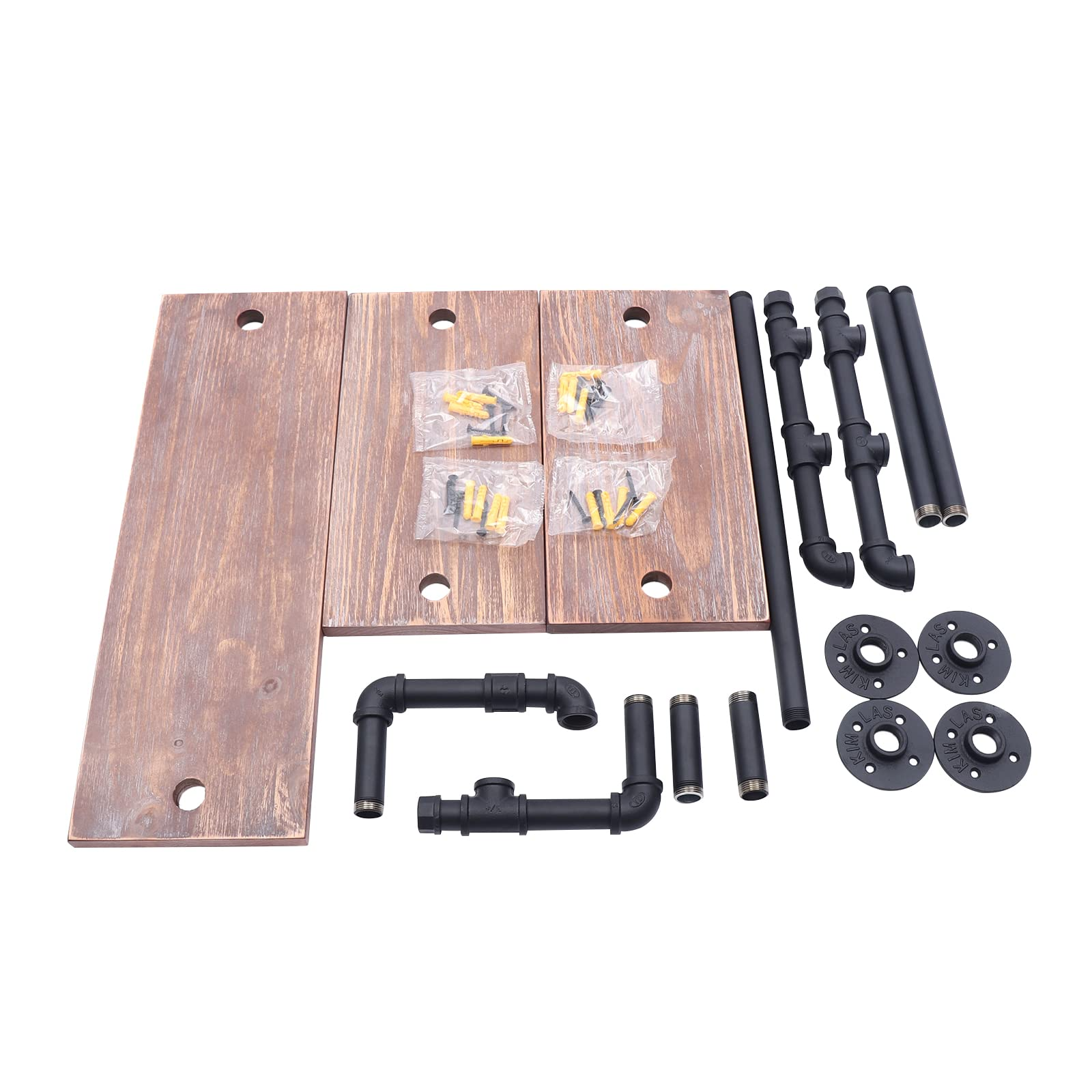 3er Set Wandregal Schweberegal Retro Industrial Wall Shelf Holder Retro Wall Ledge Floating Pipe Shelf 3er Set Wandregal Schweberegal Retro Industrial Wall Shelf Holder Retro Wall Ledge Floating Pipe Shelf
