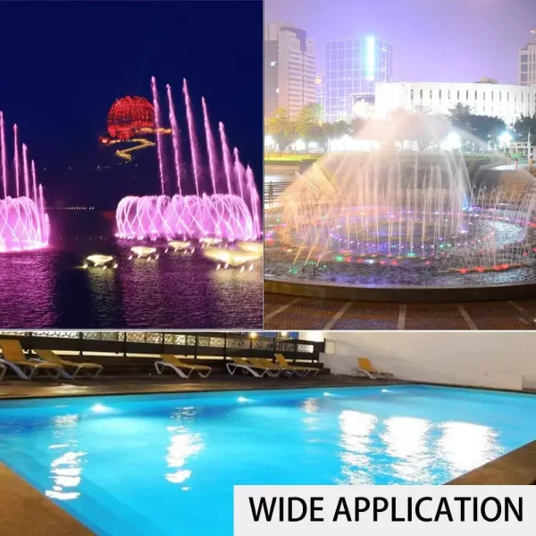 LED 18W Poolbeleuchtung RGB Unterwasser Beleuchtung LED Wasserdicht IP68